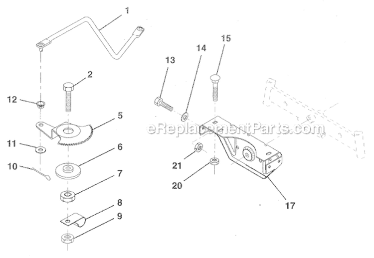 Page G Diagram and Parts List for WE125R38A  Weed Eater Lawn Tractor
